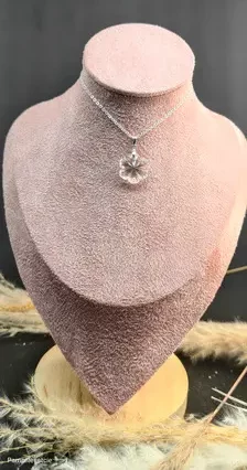 Collier pampille fleur – Image 2